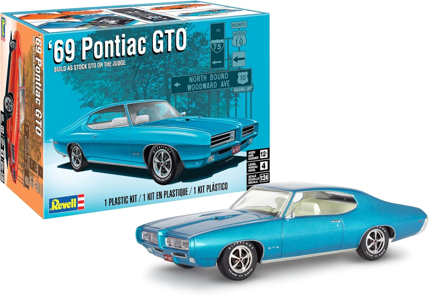 REVELL 14530 1969 Pontiac GTO or Judge