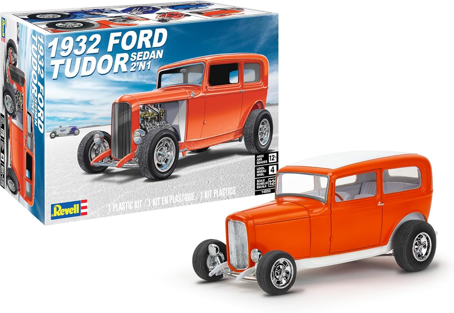 REVELL 14553 1/25 1932 Ford Tudor Sedan 2'N1