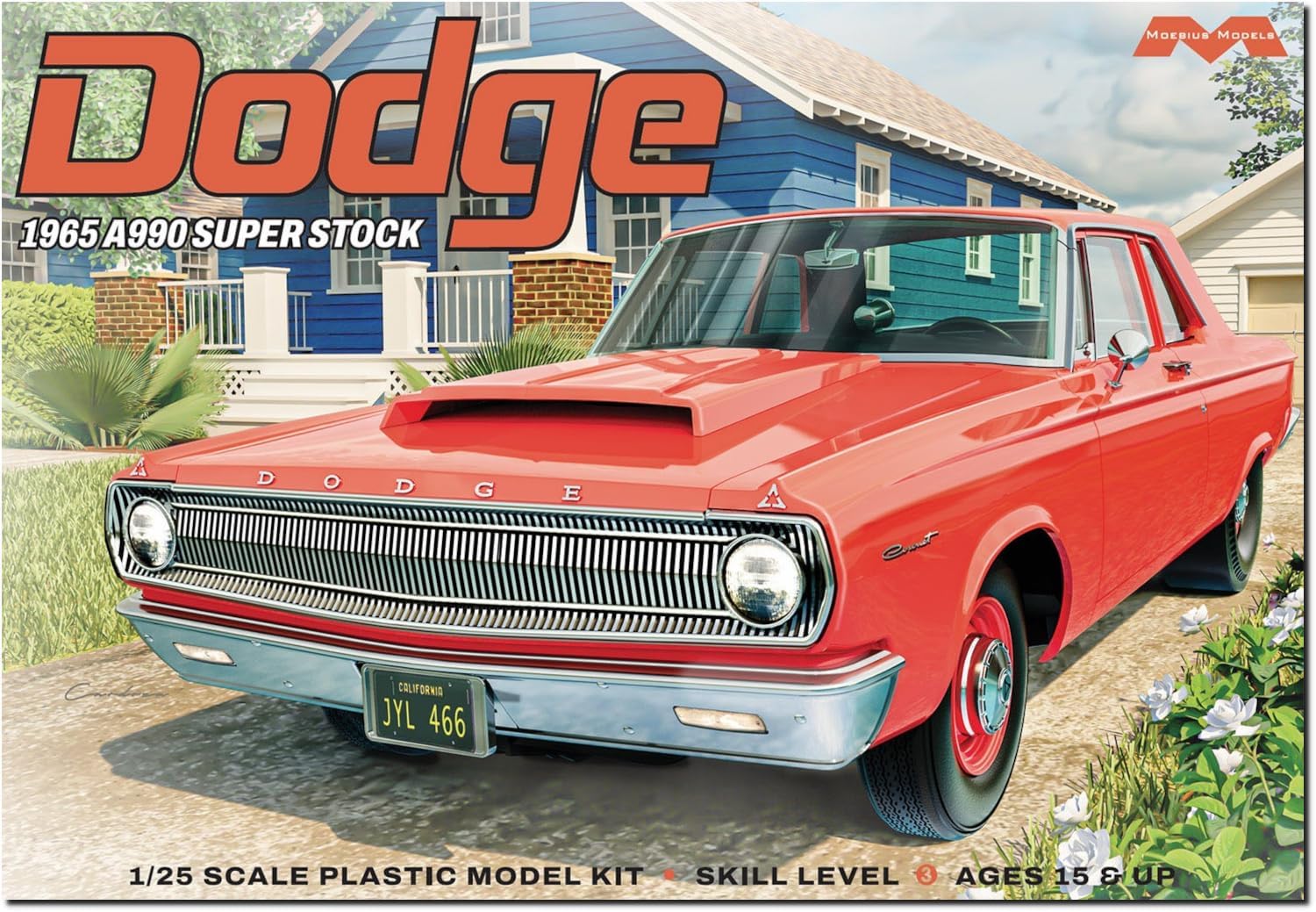 MOEBIUS 2460 1/25 1965 Dodge A990 Super Stock