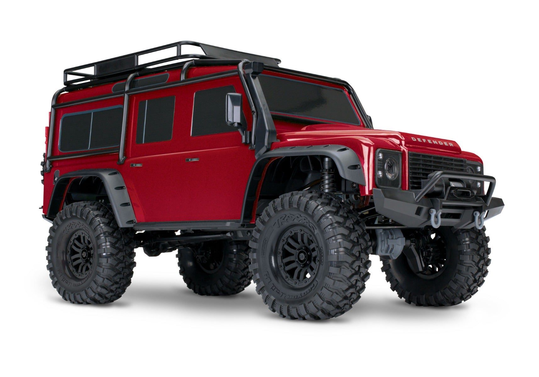 TRAXXAS 82256-4 TRX-4 1/10 Scale & Trail Rock Crawler w/Land Rover Defender Body w/XL-5 ESC & TQi 2.4GHz Radio