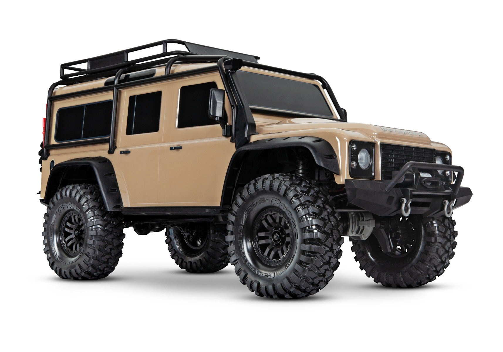 TRAXXAS 82256-4 TRX-4 1/10 Scale & Trail Rock Crawler w/Land Rover Defender Body w/XL-5 ESC & TQi 2.4GHz Radio