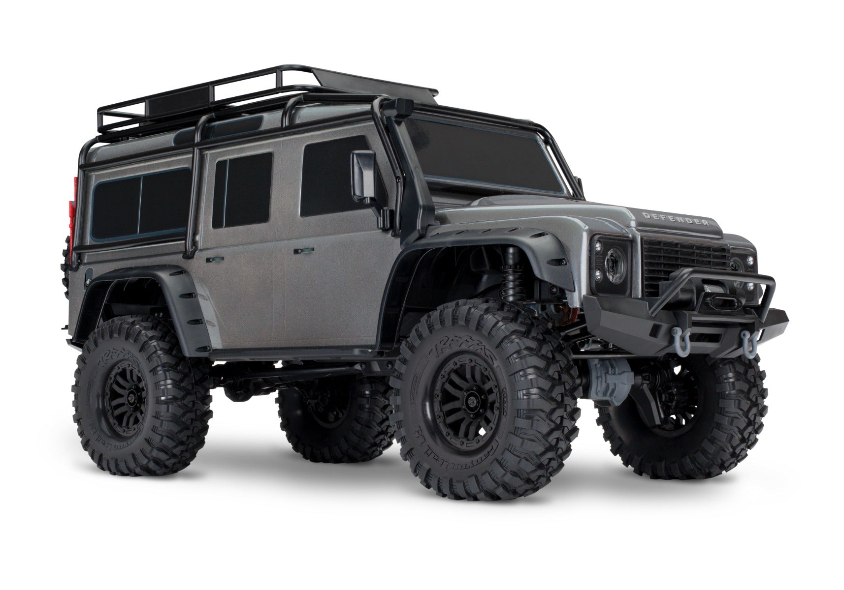TRAXXAS 82256-4 TRX-4 1/10 Scale & Trail Rock Crawler w/Land Rover Defender Body w/XL-5 ESC & TQi 2.4GHz Radio