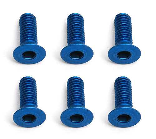 ASSOCIATED 8553 M3X8 FHCS Aluminum