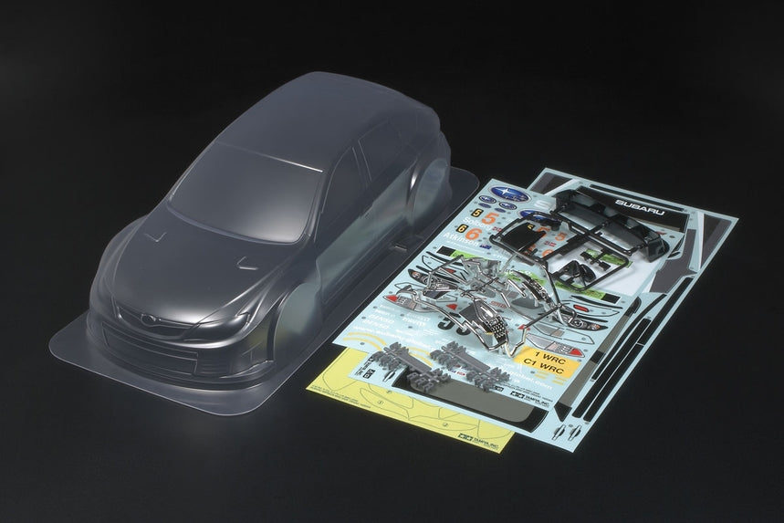 TAMIYA 51364 1/10 Subaru Impreza WRC 2008 Clear Body Set