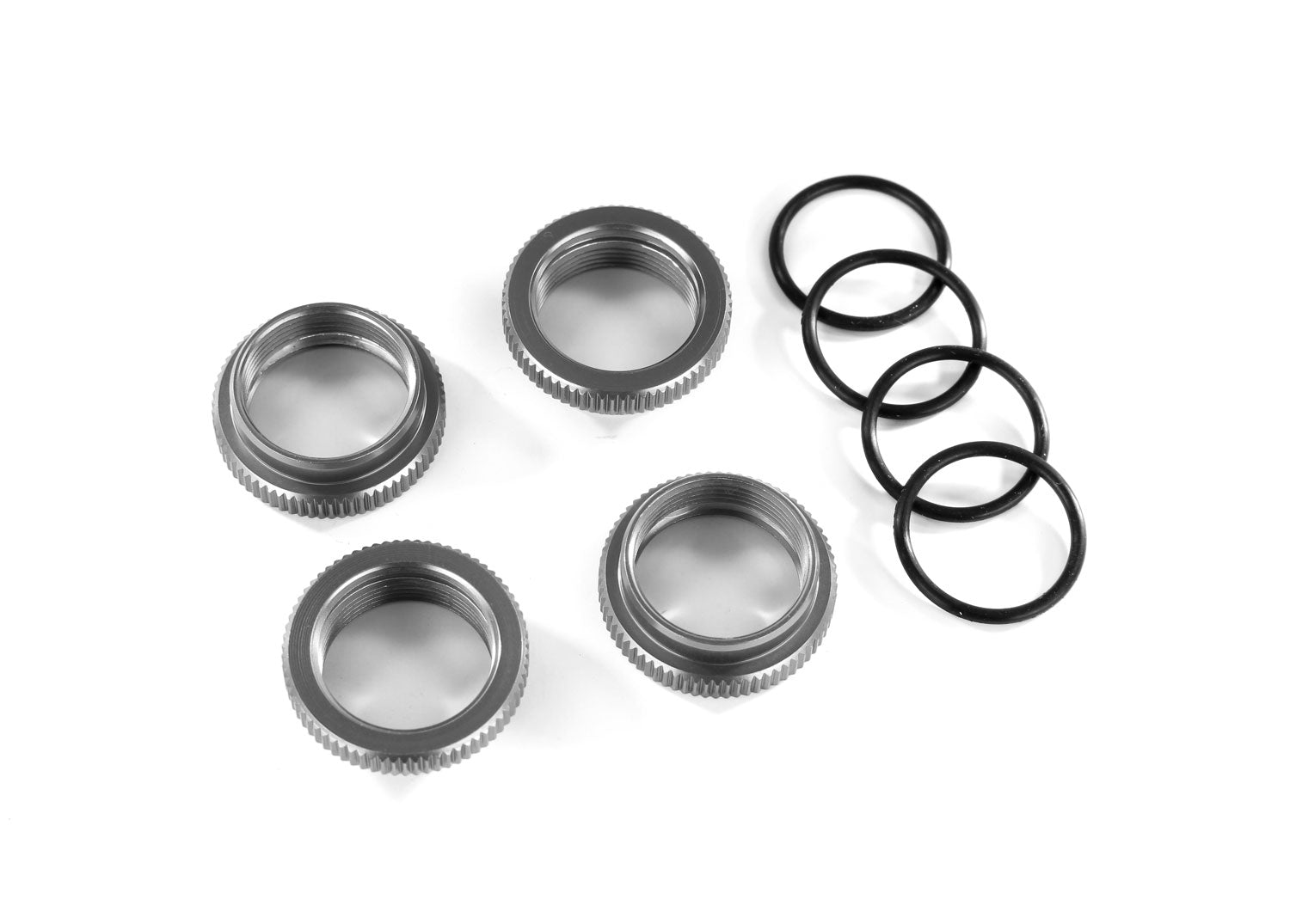 TRAXXAS 8968-GRAY SPRING RETAINER GT-MAXX ALUM GRAY