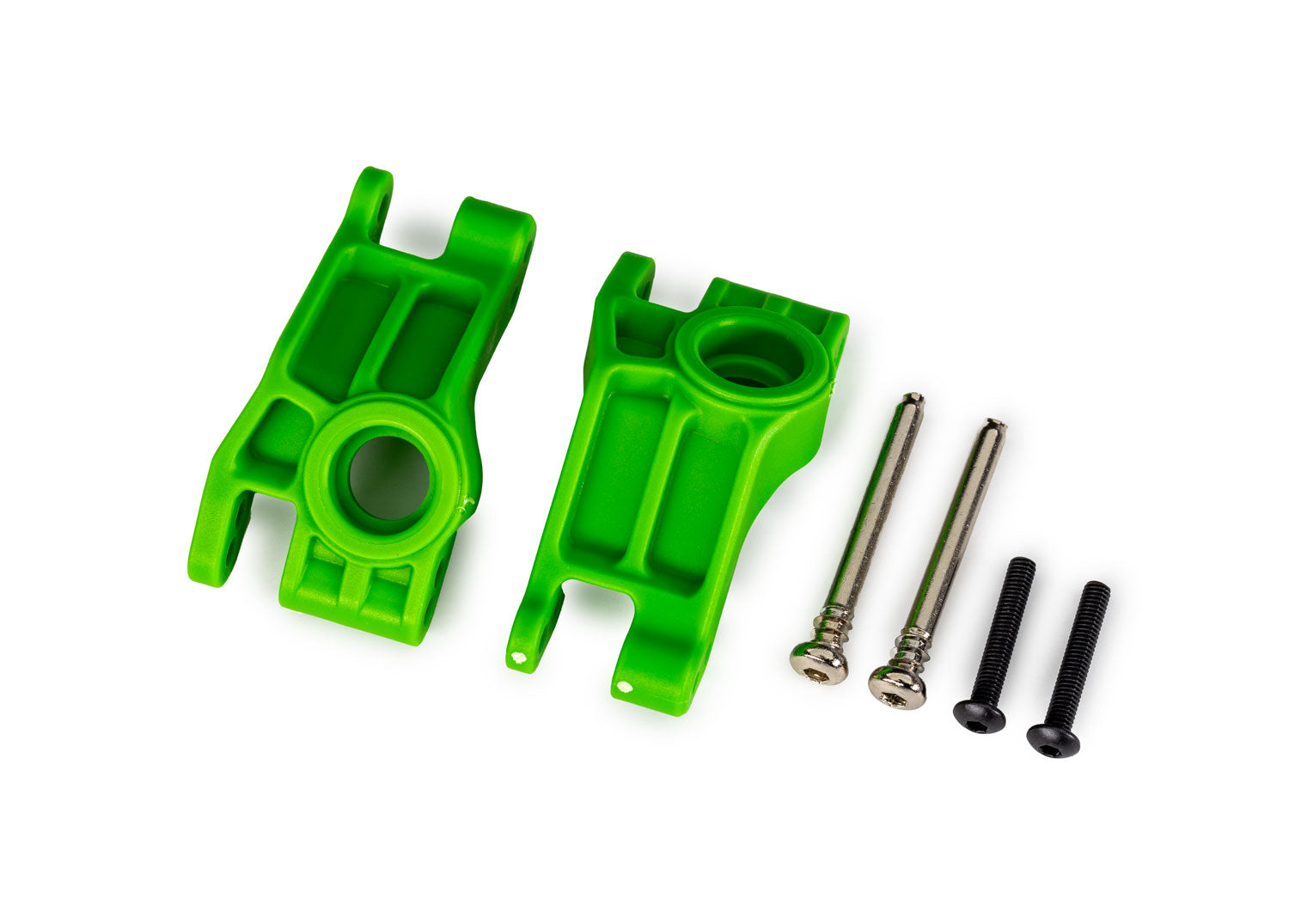 TRAXXAS 9150-GREEN Green Extreme Heavy-Duty Stub Axle Carriers (L&R)
