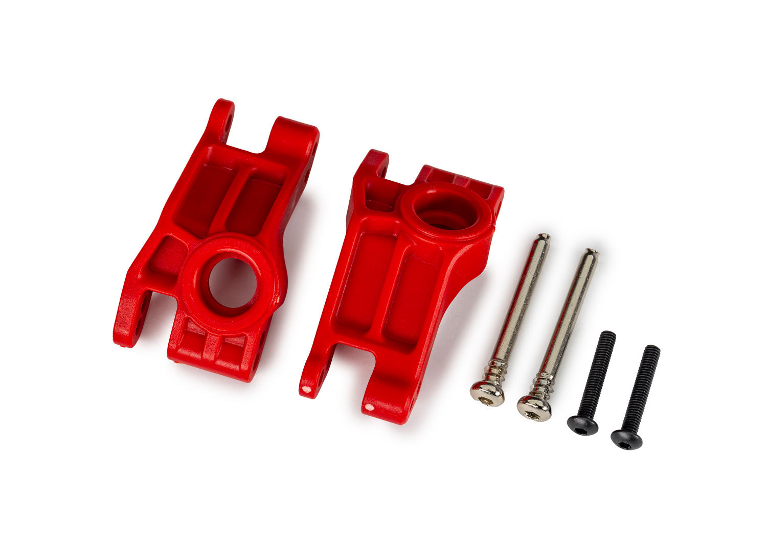 TRAXXAS 9150-RED Red Extreme Heavy-Duty Stub Axle Carriers (L&R)