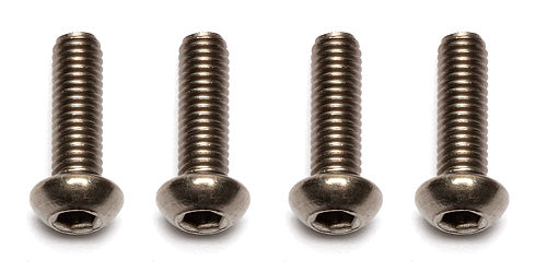 ASSOCIATED 91582 FT Ti Screws, M3x10 mm BHCS