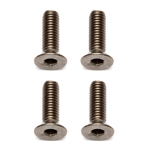 ASSOCIATED 91593 FT Ti Screws, M3x10 mm FHCS