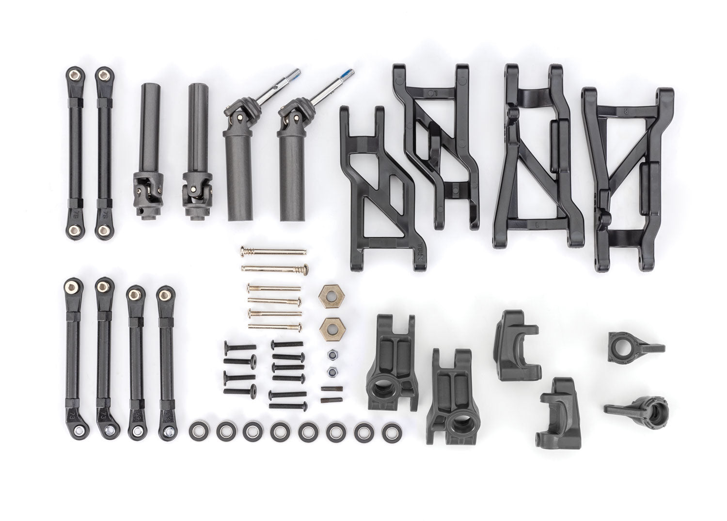 TRAXXAS 9181 Black Extreme HD Driveline and Suspension Upgrade Kit