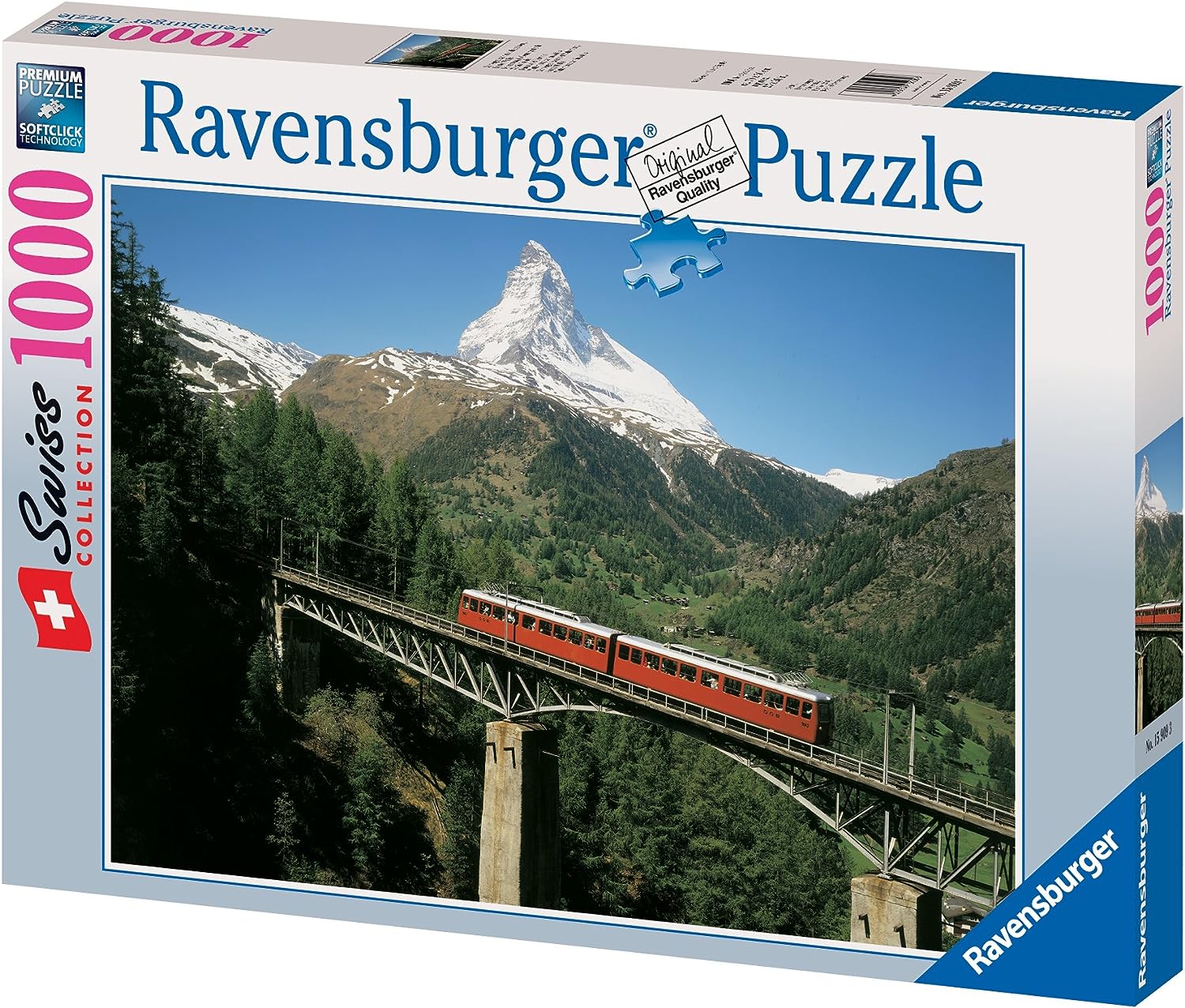 RAVENSBURGER 15909 1000PCS Matterhorn Train
