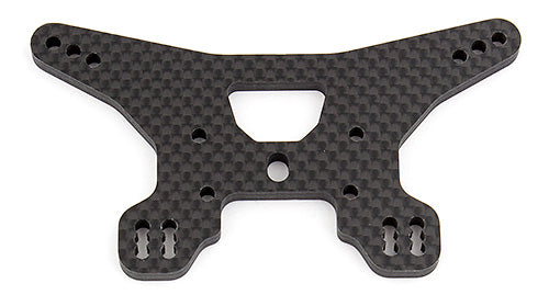 ASSOCIATED 92012 Rear Shock Tower Woven Carbon Fiber B64D