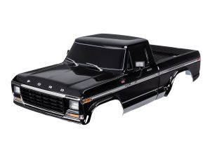 TRAXXAS 9230-BLK Body, Ford F-150 (1979), complete, black