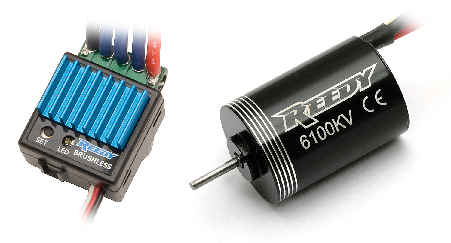 ASSOCIATED 932 Reedy Micro ESC w/6100kV Reedy Motor