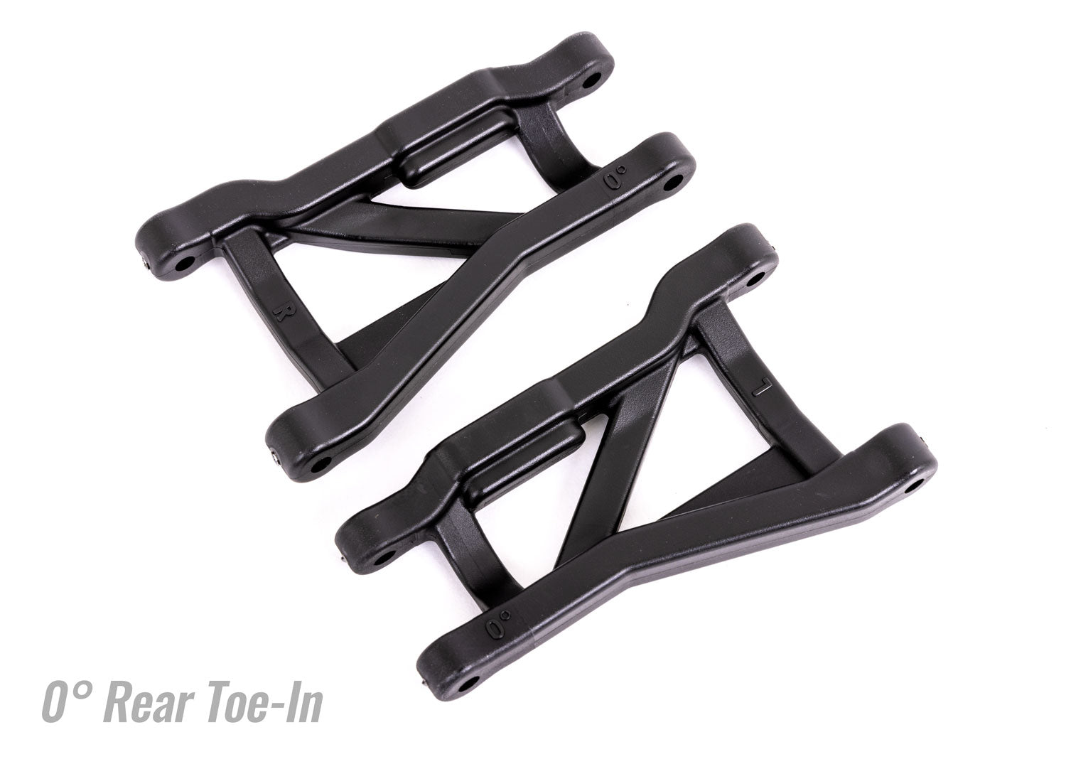 TRAXXAS 9430 Black Rear HD Suspension Arms 0-Degree Toe Angle (2)