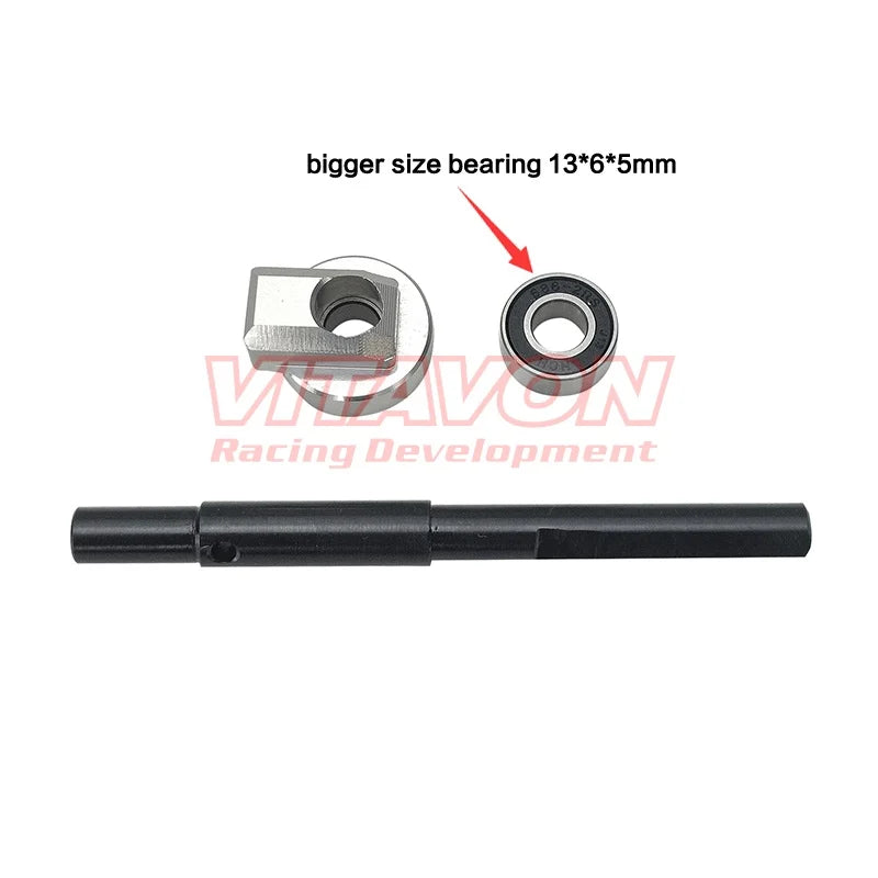VITAVON XMAX139 Spur Shaft And Bearing Support,Only For VITAVON 1.5 Mod Gear Set