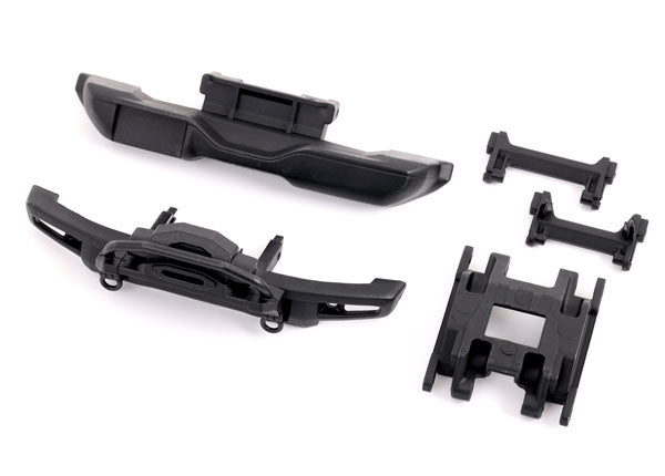 TRAXXAS 9735A  Front bumper with winch/ rear bumper/ bumper mounts, front & rear/ center skidplate