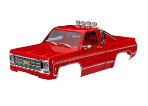 TRAXXAS 9811 Body, Chevrolet K10 Truck (1979), complete, (includes grille, side mirrors, door handles, roll bar, windshield wipers, & clipless mounting) (requires #9835 front & rear bumpers)