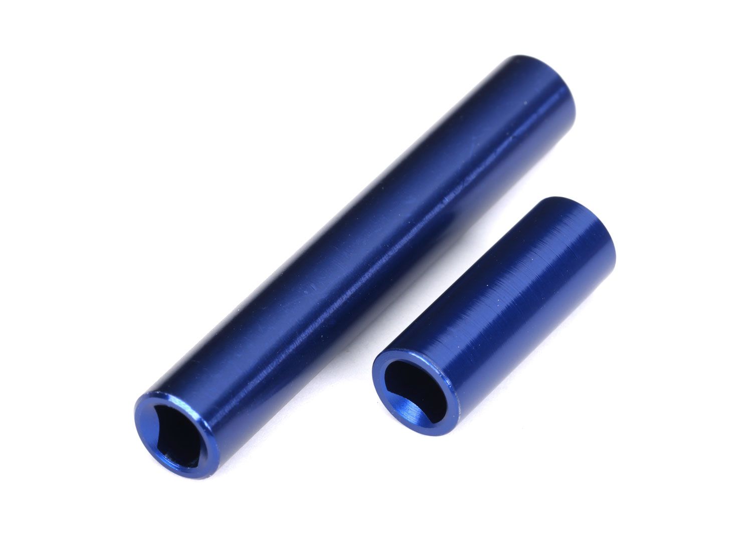 TRAXXAS 9852-BLUE Driveshafts, center, female, 6061-T6 aluminum (blue-anodized) (front & rear) (for use with #9751 metal center driveshafts) (fits 1/18 TRX-4M™ vehicles with 162mm wheelbase)