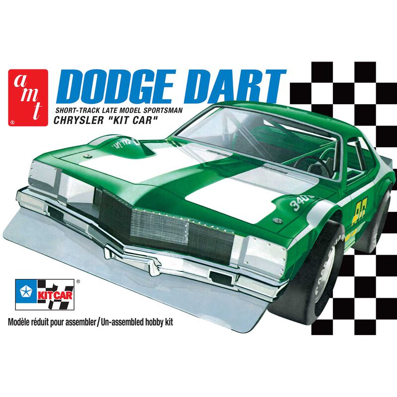 AMT 1450 1/25 Dodge Dart Sportsman Short Track "Kit Car" Model Kit