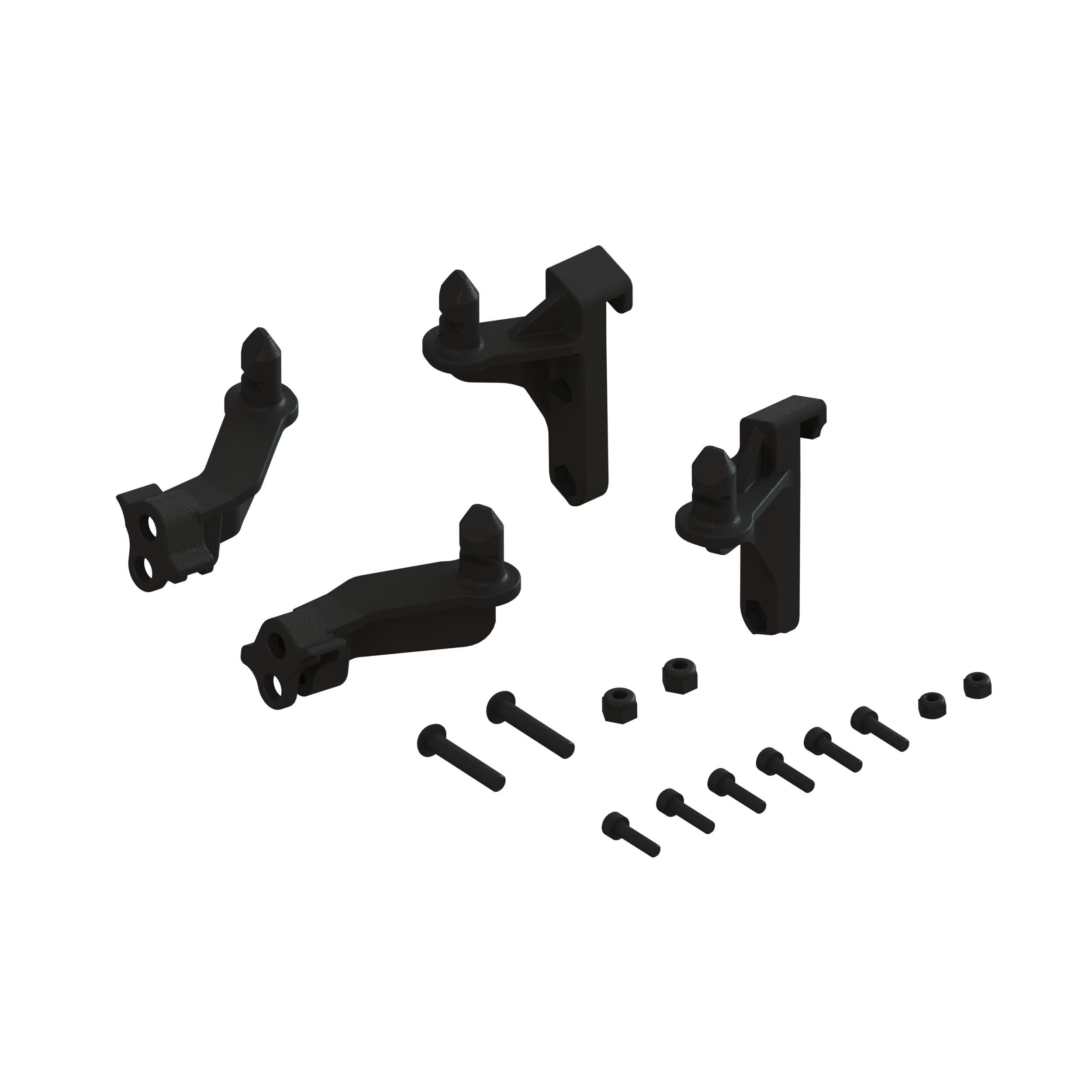 ARRMA ARA-1523 Front & Rear Body Post Set