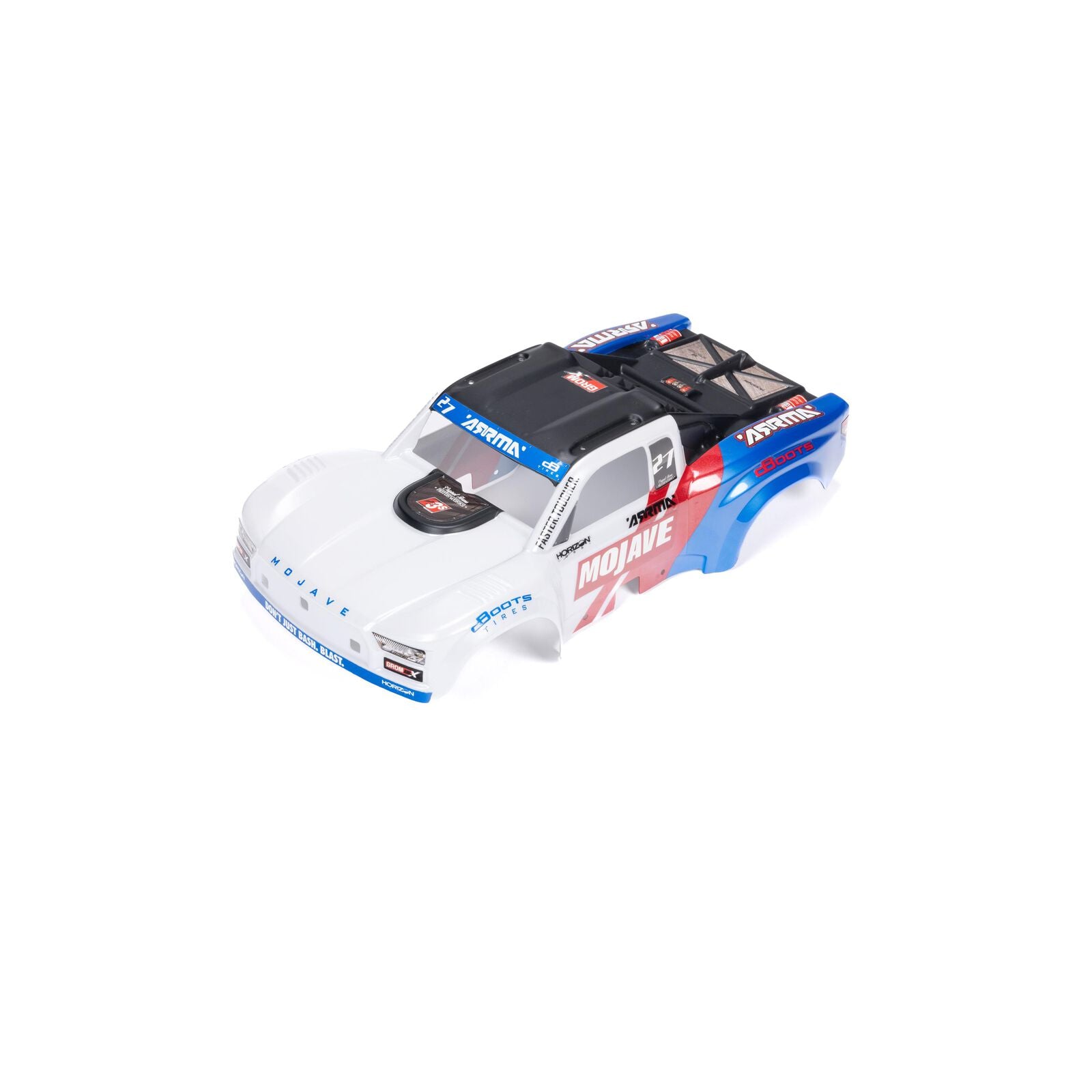 ARRMA ARA-1565 MOJAVE GROM Body, White/Blue