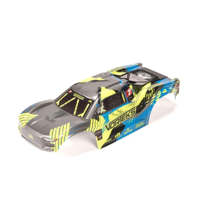 ARRMA ARA-2144 VORTEKS Clipless Painted Decaled Body, Teal