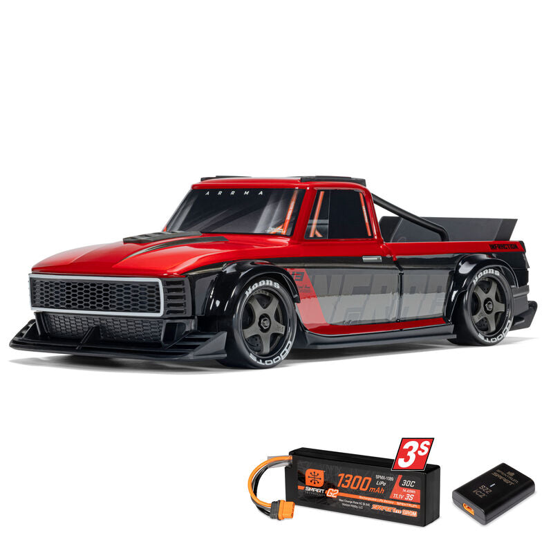 ARRMA ARA2315S 1/12 ARRMA INFRACTION GROM 3S (Battery & Charger Included)