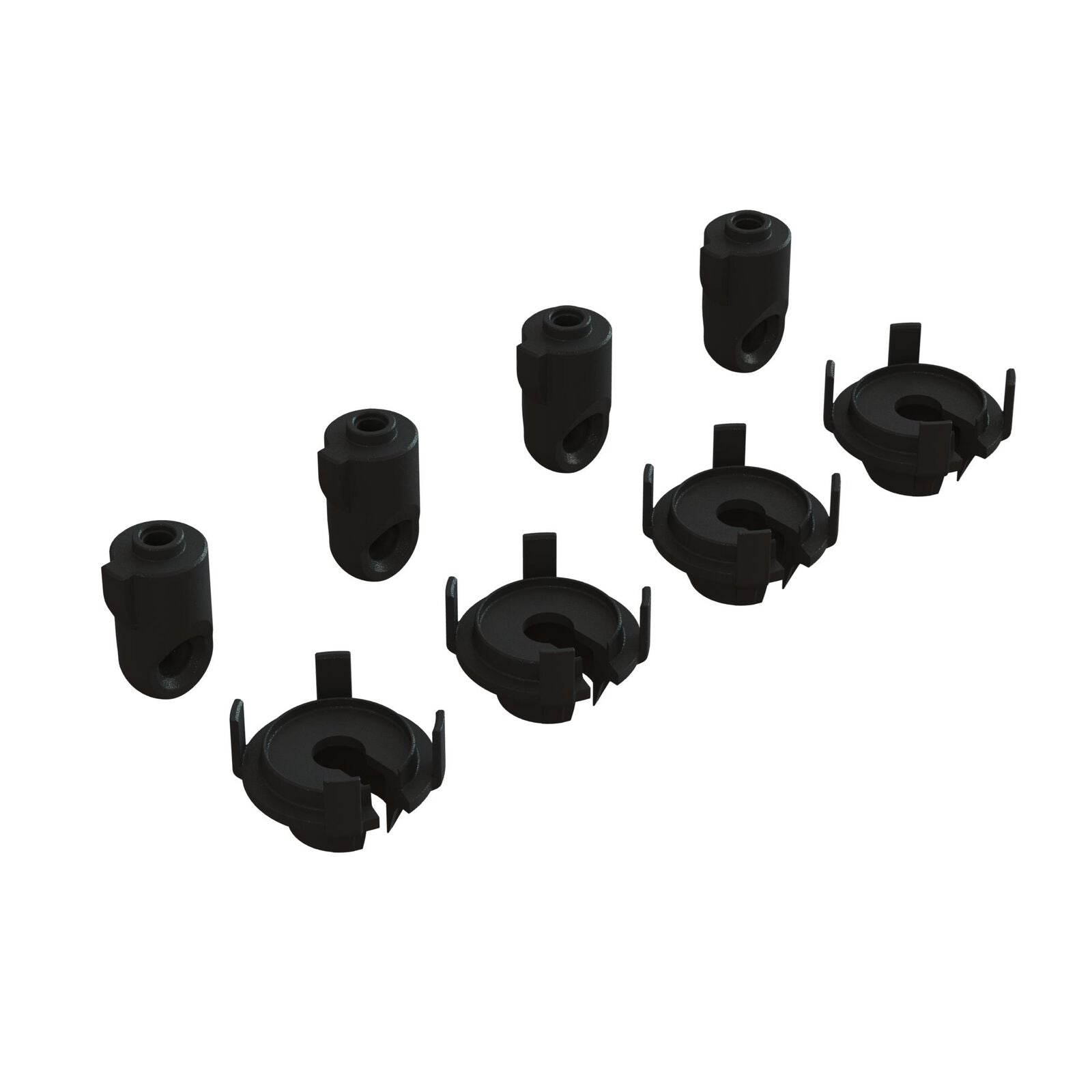 ARRMA ARA330740 Shock Rod End & Spring Perch Set (4 Shocks)