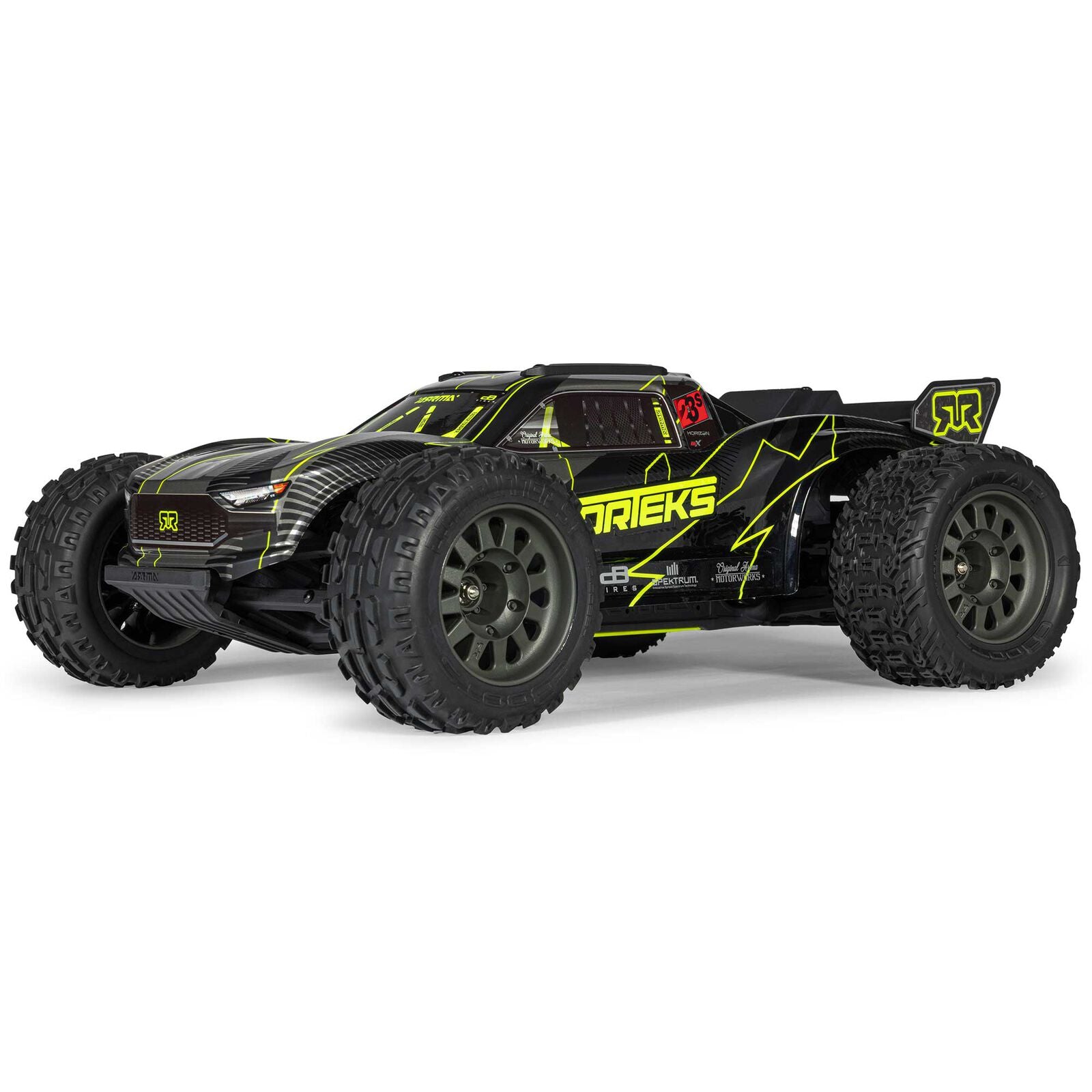 ARRMA ARA3505T2 1/10 VORTEKS 223S DSC 2WD RTR Brushless Stadium Truck, Yellow