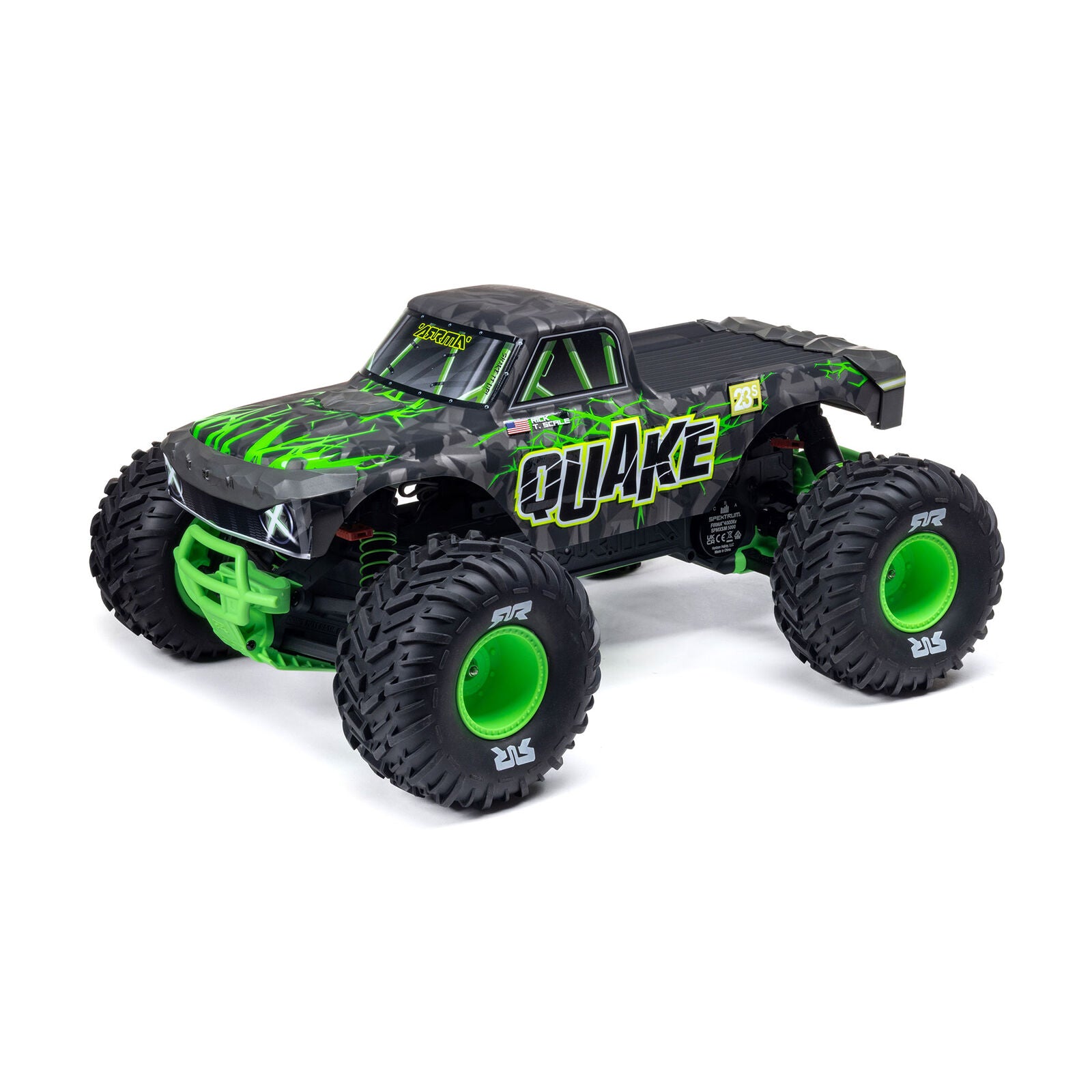 ARRMA ARA3537 1/10 QUAKE 223S DSC 2WD RTR Brushless Monster Truck
