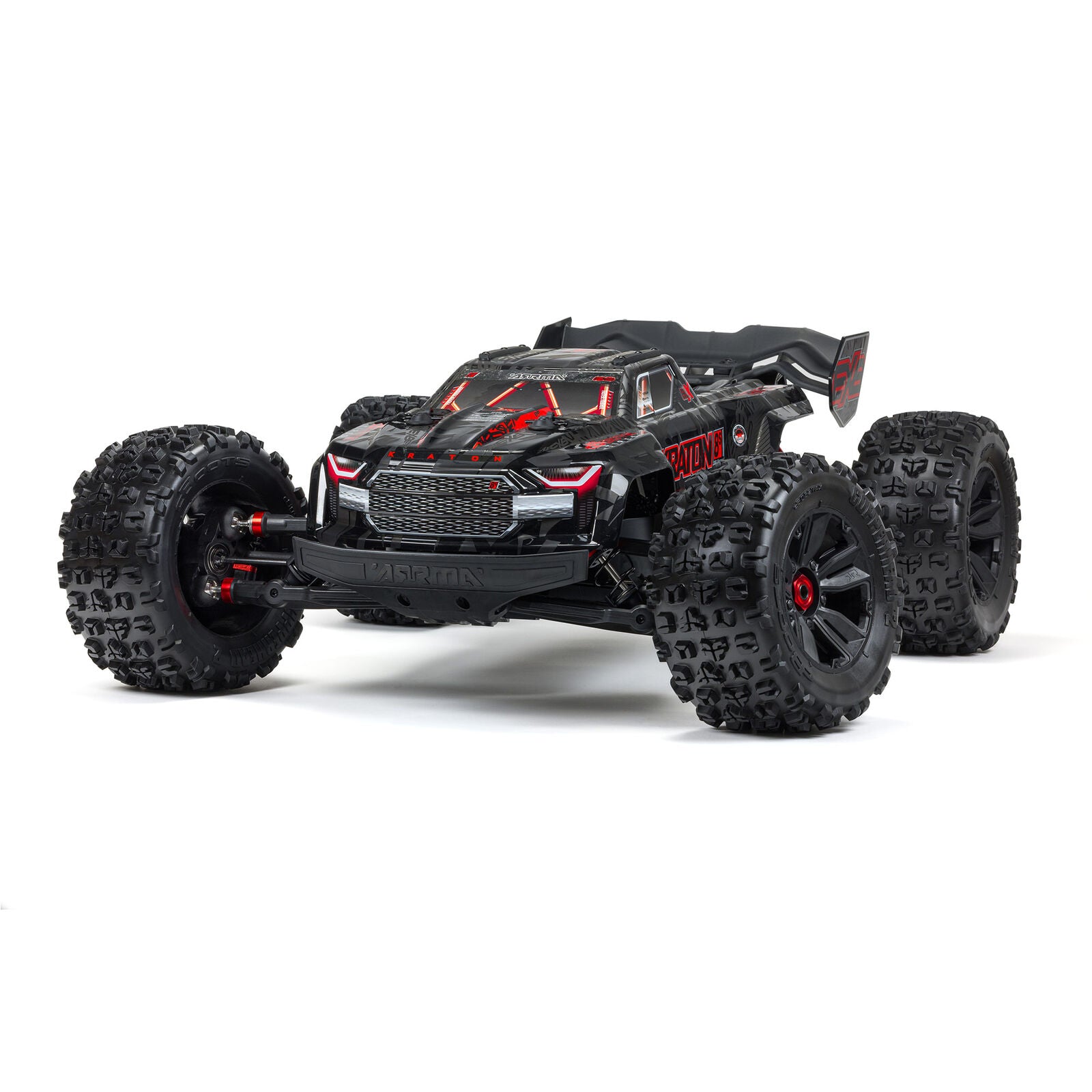 ARRMA ARA5808V2T1 1/5 KRATON 8S EXB AVC 4X4 RTR Brushless Speed Truck, Black