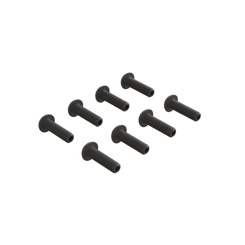 ARRMA ARA727414 Double Socket Button Head Screw, M4 x 14mm (8)