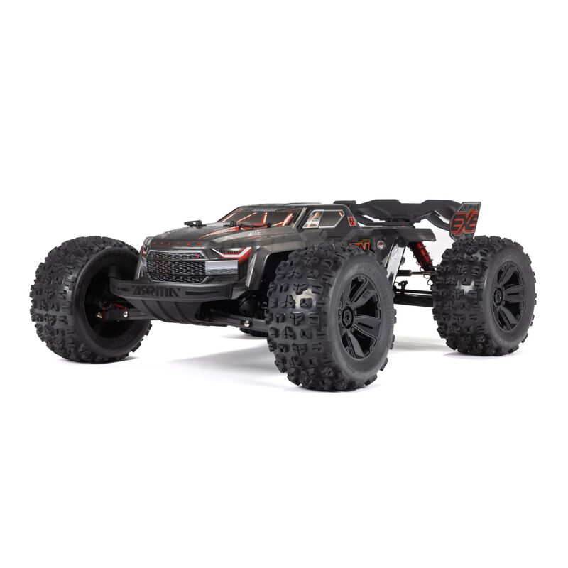 ARRMA ARA8708T1 1/8 KRATON 6S BLX 4X4 EXtreme Bash Speed Monster Truck RTR, Black