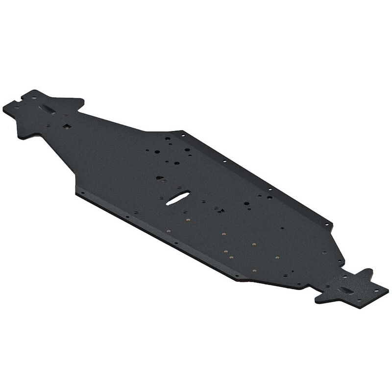 ARRMA AR320444 Chassis LWB Aluminum Black