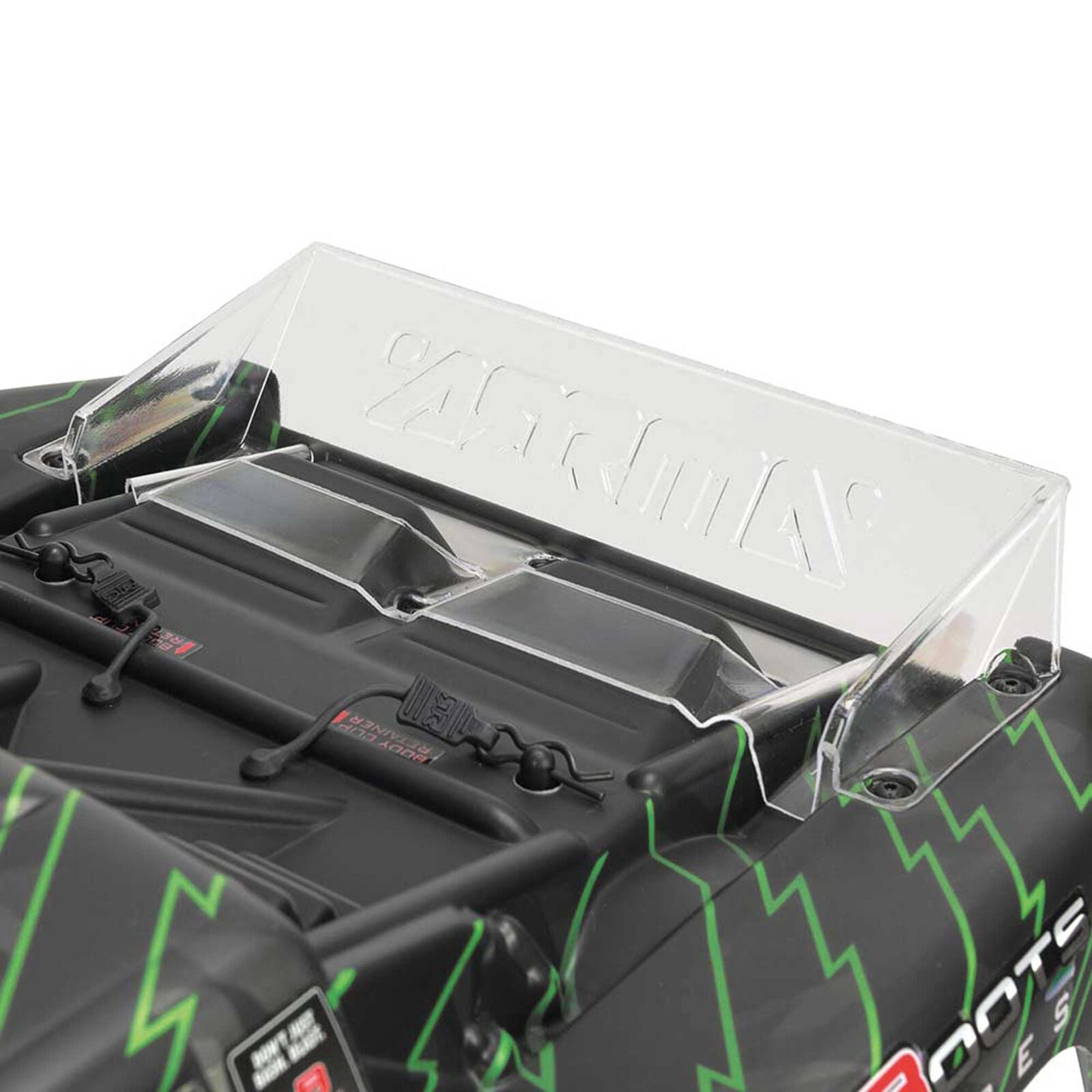 ARRMA AR406132 Stock Rear Wing, Clear ARAC9607