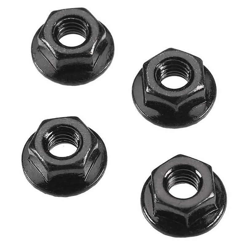 ARRMA AR708003 Serrated Flange Wheel Nut 4mm (4) ARAC9750