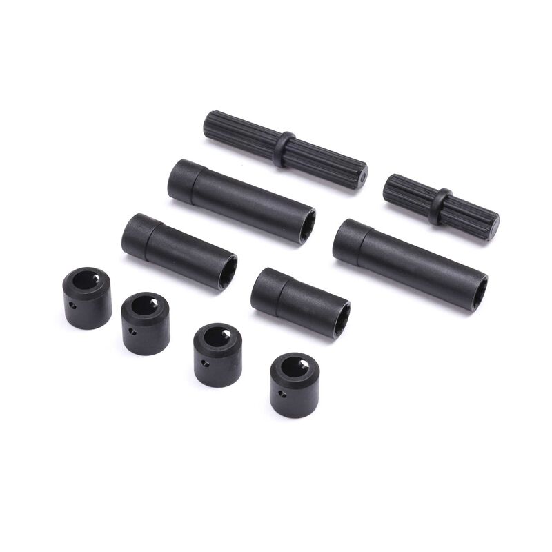 AXIAL AXI-2063 WB8-HD Driveshaft Set: SCX10 III Base Camp