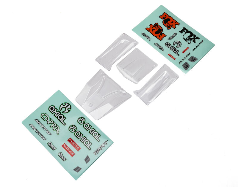 AXIAL AXI210001 Body Panel Set, Clear, Capra: UTB18