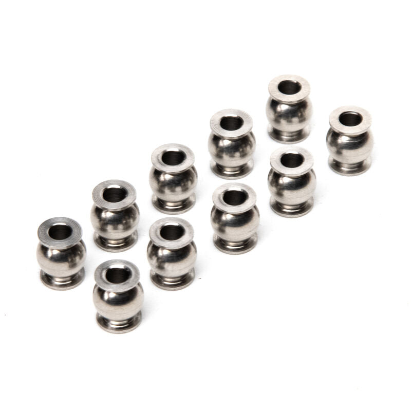 AXIAL AXI234028 Pivot Ball, Stainless, 3x5.8x7mm (10): RBX10