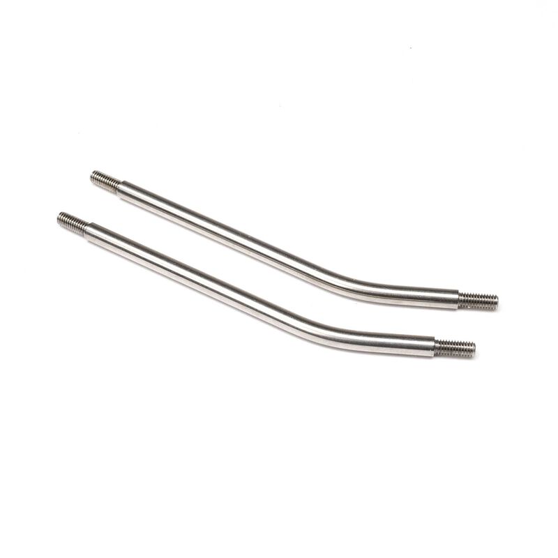 AXIAL AXI234043 Stainless Steel M4 x 5mm x 118.2mm HC Link (2): 1/10 SCX10 PRO