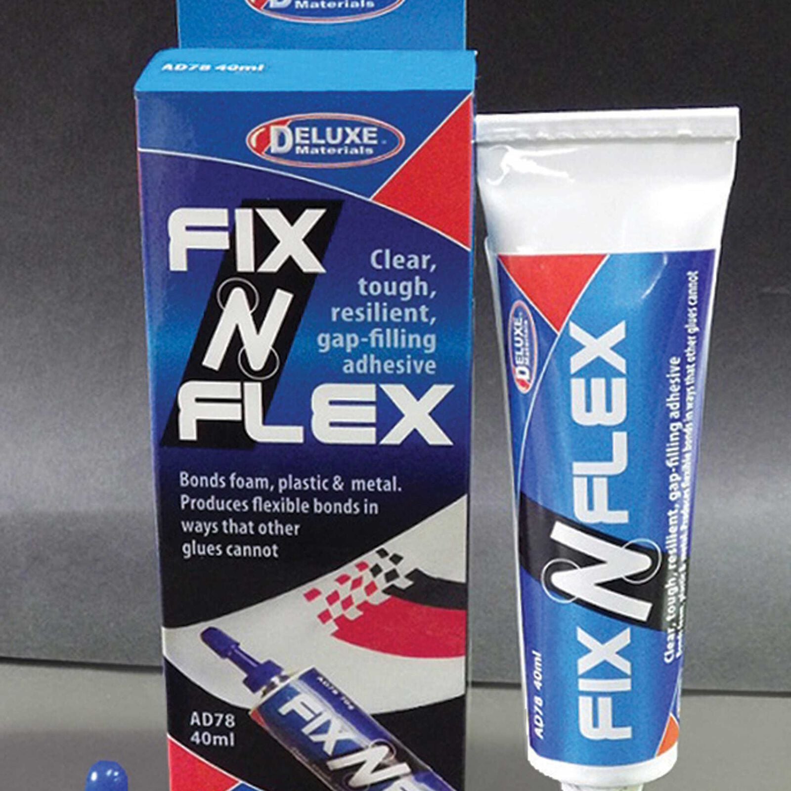 DELUXE MATERIALS AD78 Fix 'n' Flex Adhesive Filler