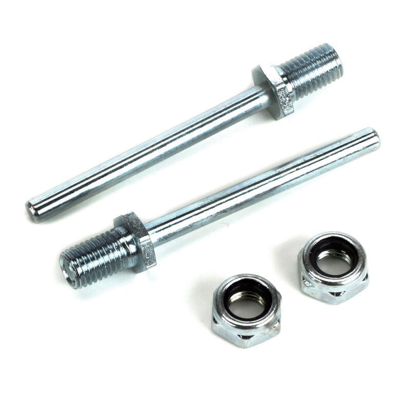 DUBRO 249 Axle Shaft 3/16x2" (2)