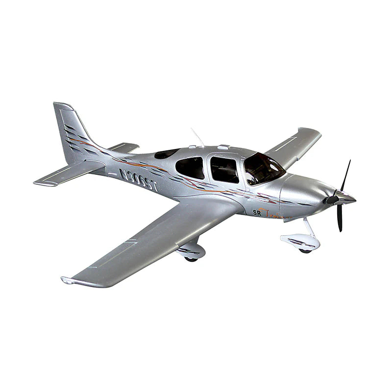 Dynam Cirrus SR22 V2 Trainer Silver RC Scale Plane 1400mm 55" Wingspan
