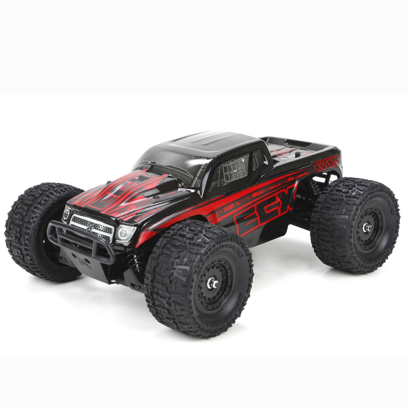 ECX ECX01000T1 1/18 Ruckus 4WD Monster Truck RTR Black/Red