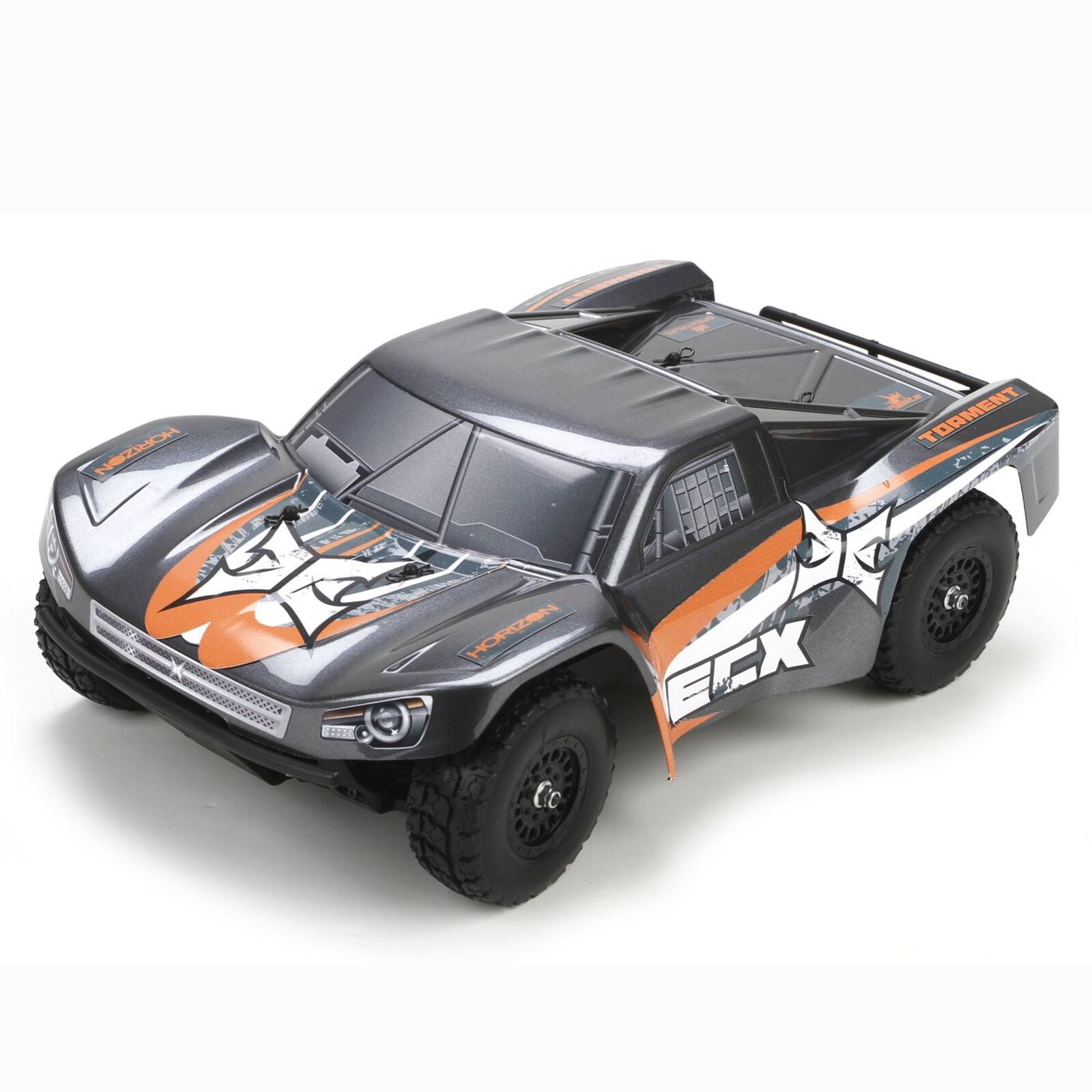ECX01001T1 1/18 Torment 4WD SCT RTR, Gray/Orange