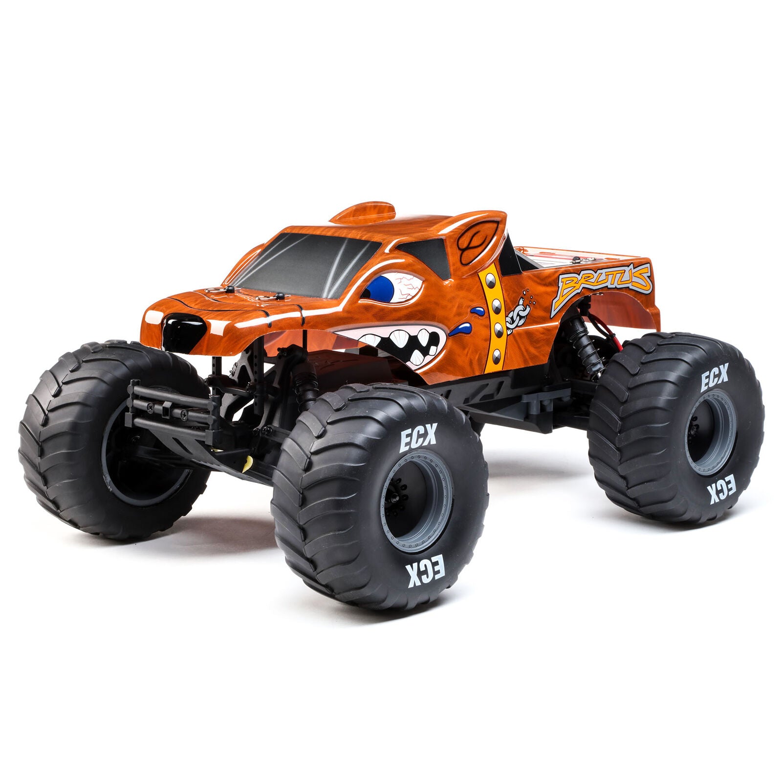 ECX ECX03055 1/10 Brutus 2WD Monster Truck Brushed RTR