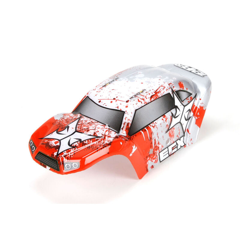 ECX ECX200008 Body Set, Decorated, Red/White: 1:24 Temper