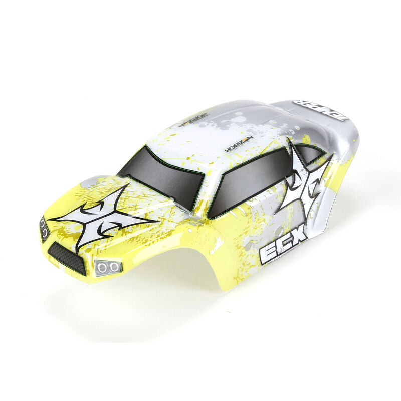 ECX ECX200009 Body Set, Decorated, Yellow/White: 1:24 Temper