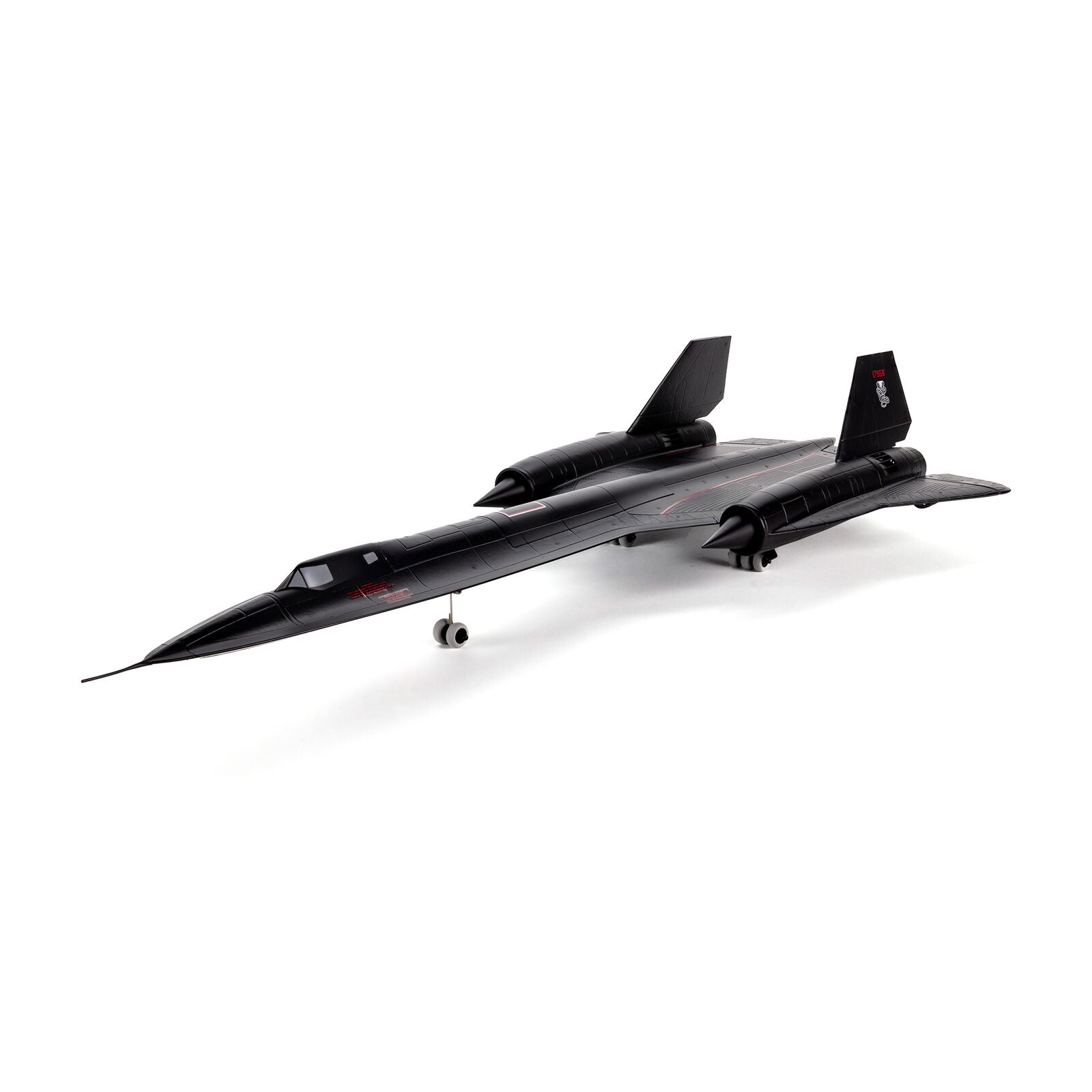 EFLITE EFL02050 SR-71 Blackbird Twin 40mm EDF BNF Basic with AS3X and SAFE Select